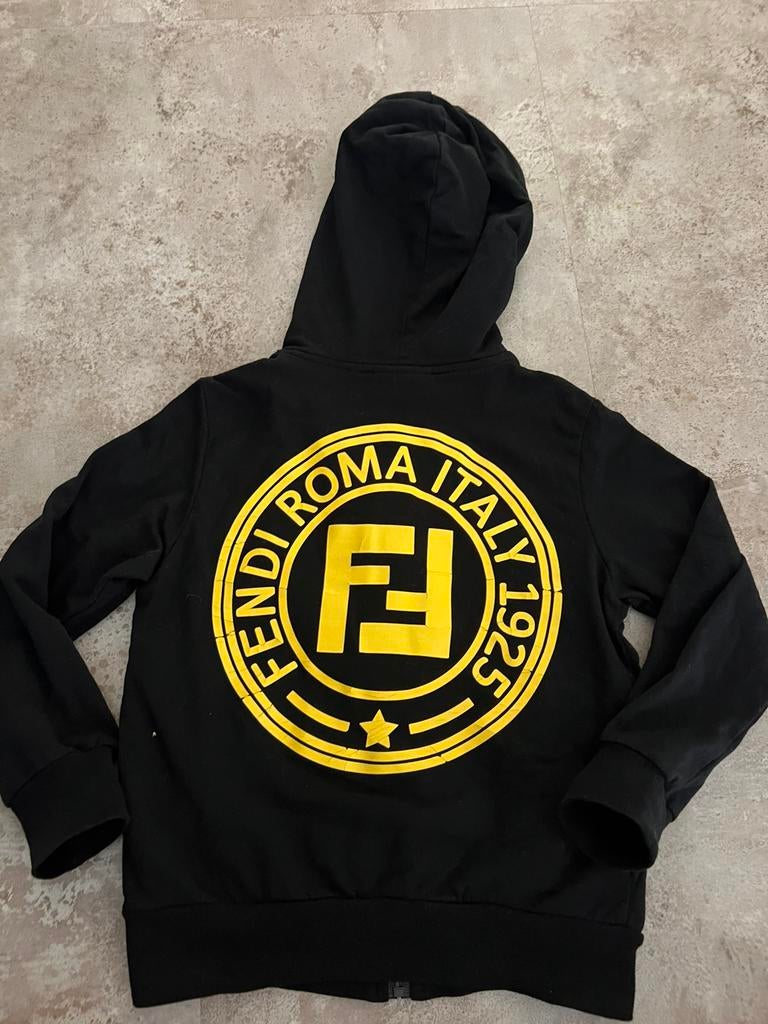 FENDI vest met capuchon maat 110 origineel, Trui of Vest, Fendi, Ophalen of Verzenden, Zo goed als nieuw