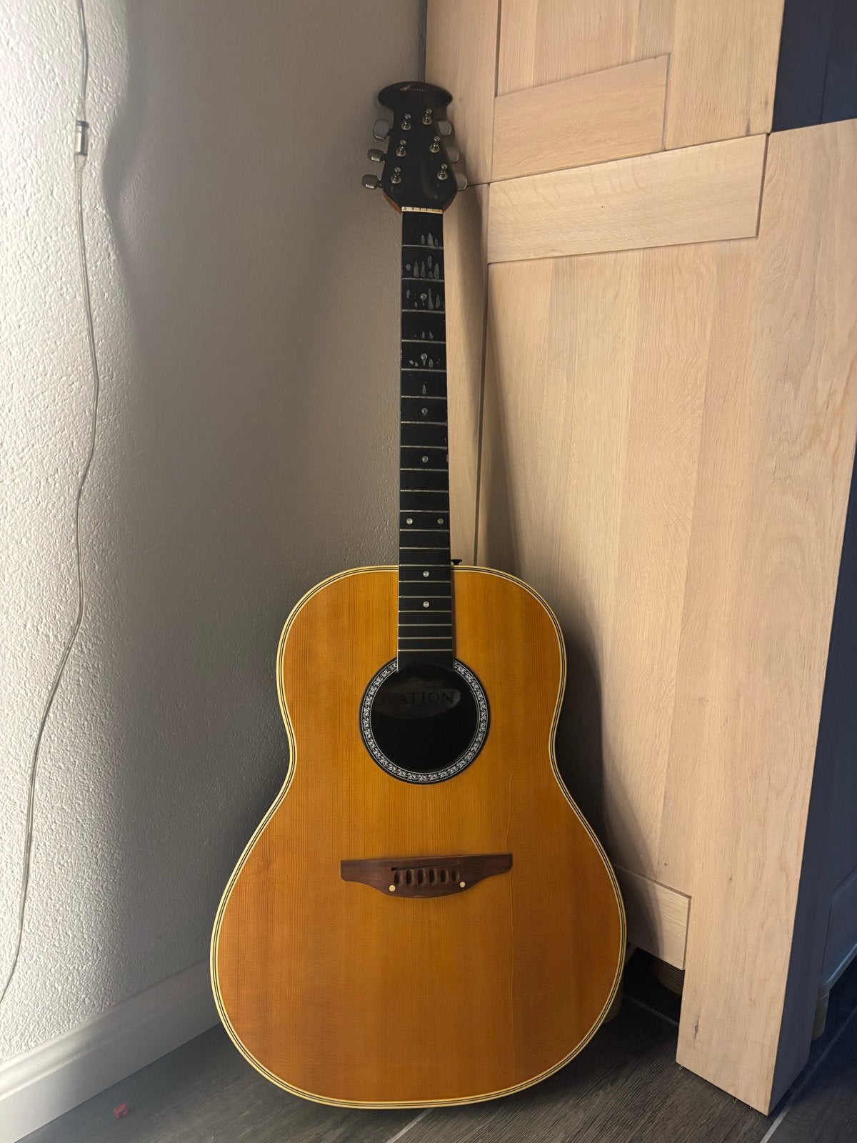 Ovation Westerngitaar zonder snaren - Goede staat, Ophalen, Gebruikt, Western- of Steelstringgitaar
