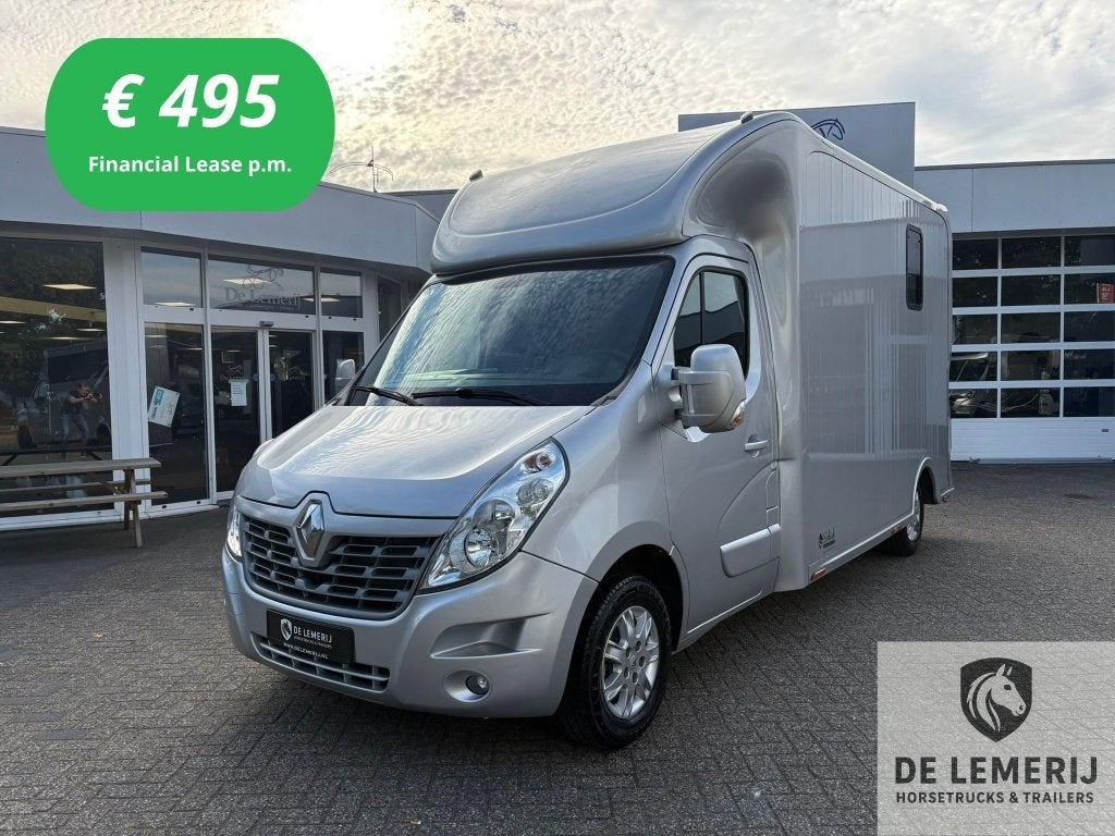 Renault Master Sodiak Aluminium Hengstenuitvoering 70.000km!, Ophalen, Gebruikt, Aluminium, 2-paards trailer