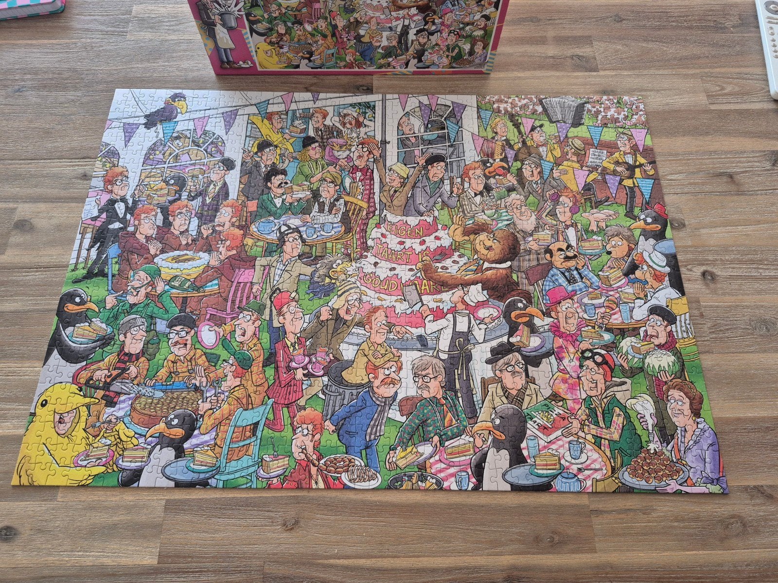 andre van duin puzzel, Hobby en Vrije tijd, Ophalen of Verzenden, 500 t/m 1500 stukjes, Zo goed als nieuw