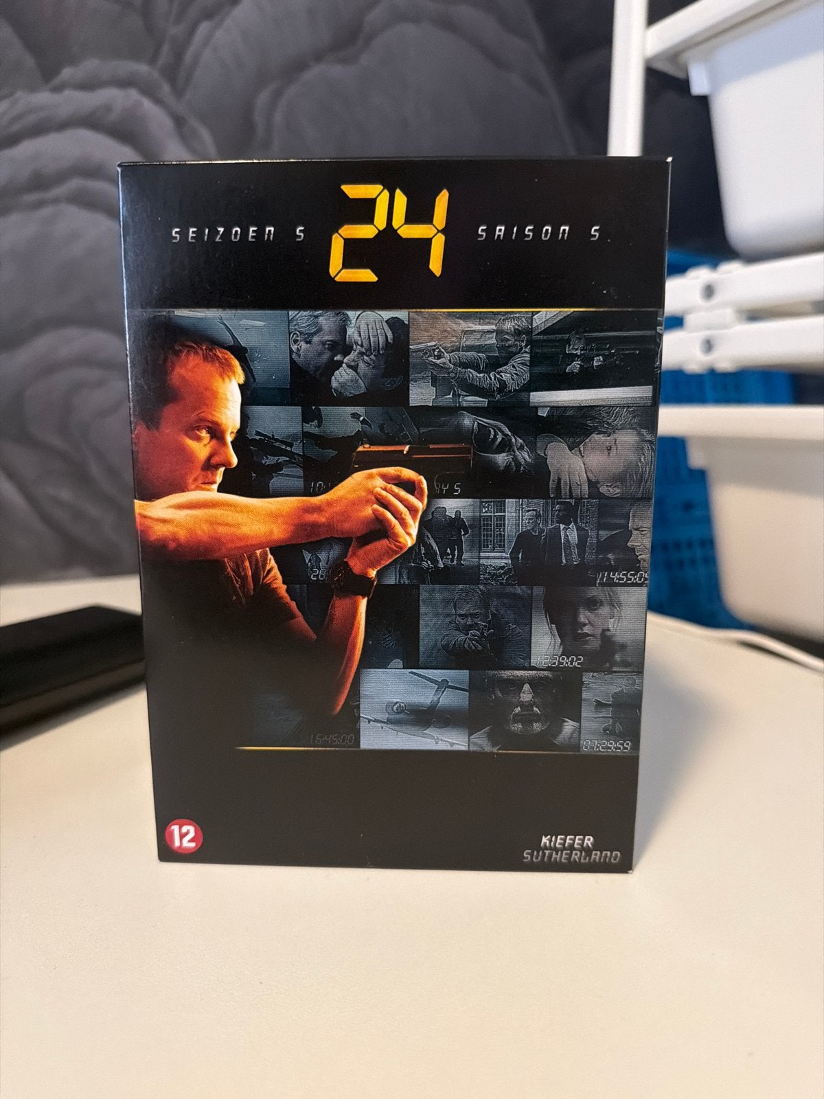 24 Seizoen 5 - Spannende Actiethriller Boxset, Cd's en Dvd's, Verzenden, Nederlands, Actiethriller, Zo goed als nieuw