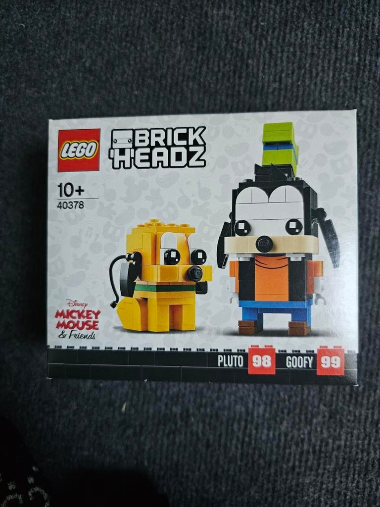 LEGO BrickHeadz 40378 Pluto & Goofy Disney Mickey, Ophalen of Verzenden, Nieuw, Complete set, Lego