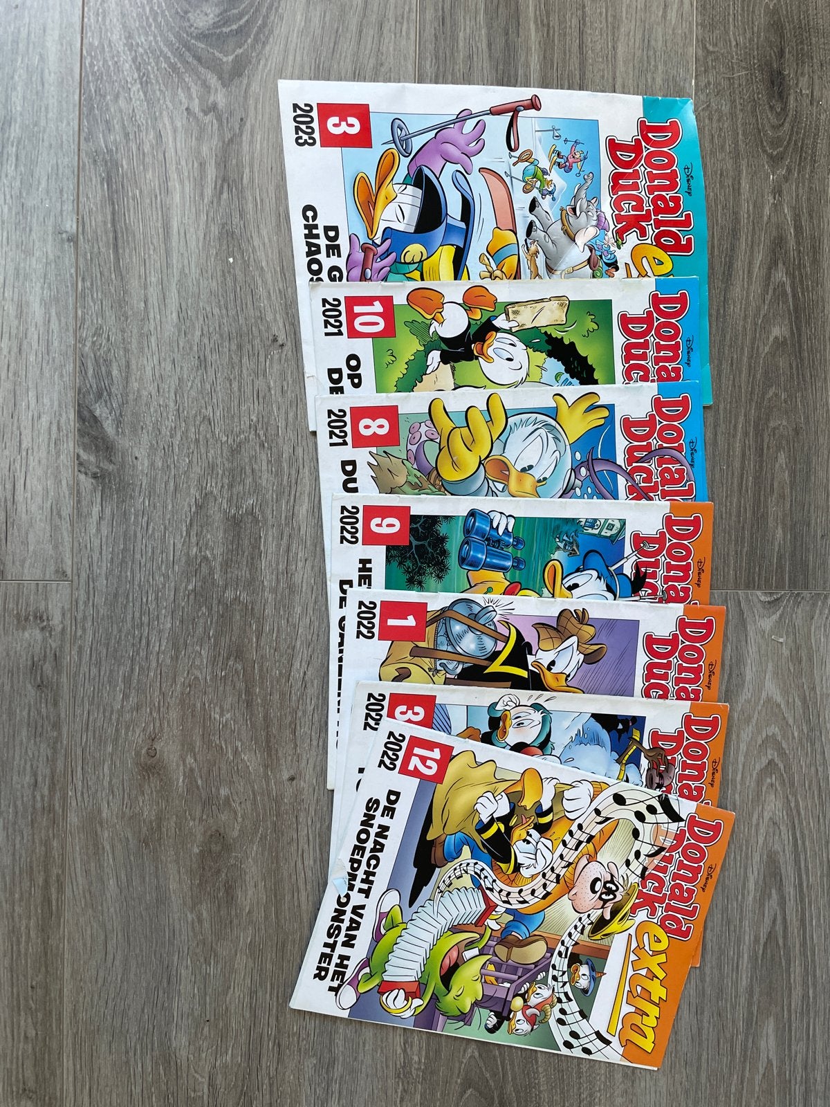 6 Donald Duck Extra  - Diverse jaren, Meerdere stripboeken, Ophalen of Verzenden, Gelezen