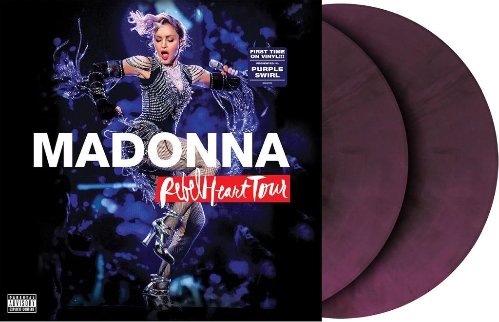 Vinyl 2LP Madonna Rebel Heart Tour Live PURPLE Vinyl NIEUW, Limited edition, Ophalen of Verzenden, Nieuw in verpakking, 12 inch