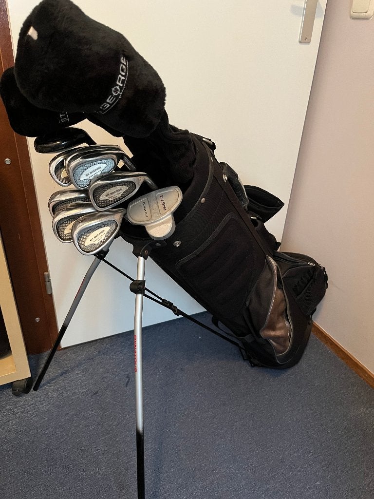 Heren complete golfset inclusief draagtas, Ophalen, Gebruikt, Set