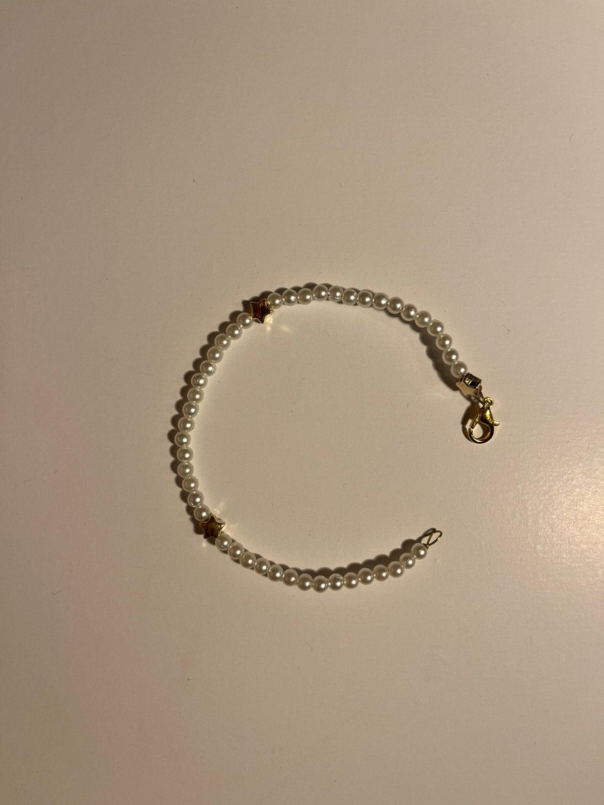 Armband parels, Ophalen of Verzenden, Nieuw, Goud