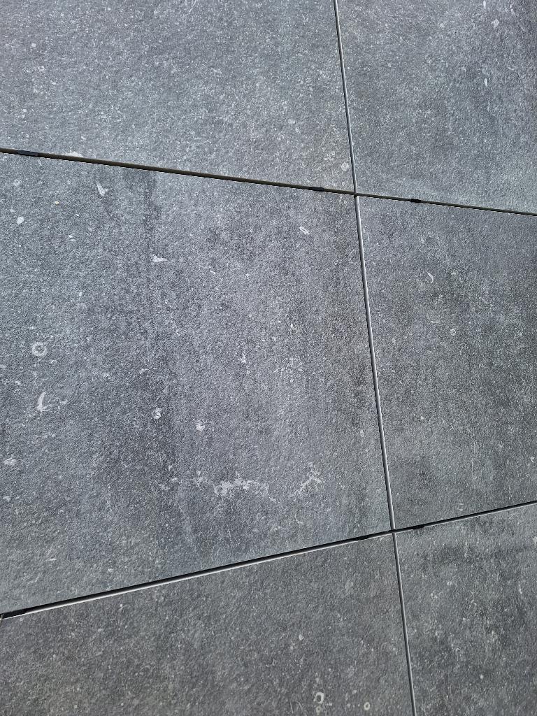 keramische tuintegels Belgium Dark Grey 60x60x2cm € 15,95 m2, Ophalen of Verzenden, Nieuw, Keramiek, Terrastegels