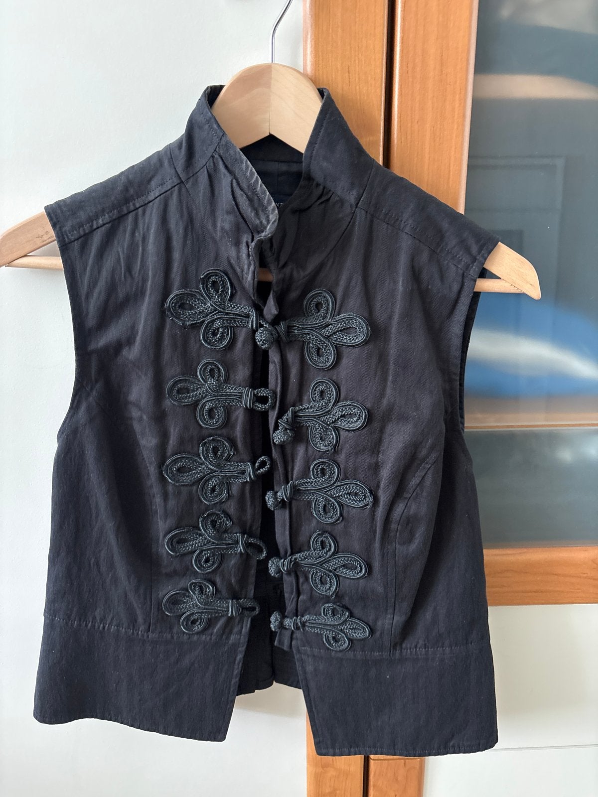 Zwart Gilet Josephine & Co met Oosterse Sluitingen Maat 38, Maat 38/40 (M), Zwart, Ophalen of Verzenden, Zo goed als nieuw