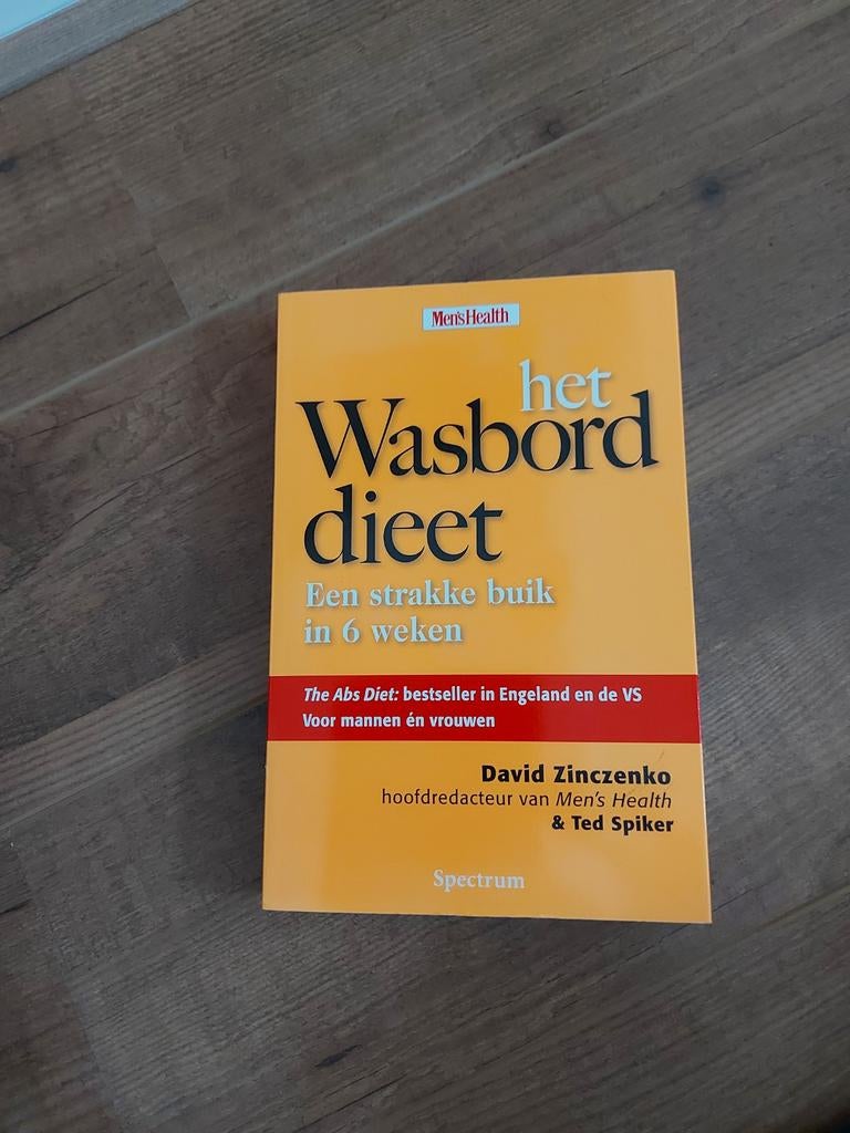 Het Wasbord Dieet: Een strakke buik in 6 weken, Verzenden, Gelezen, Dieet en Voeding, David Zinczenko & Ted Spiker