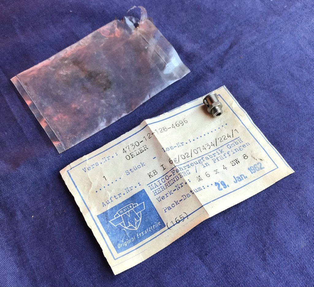 Olie potje MAICO ( nieuw), Ophalen of Verzenden, Nieuw