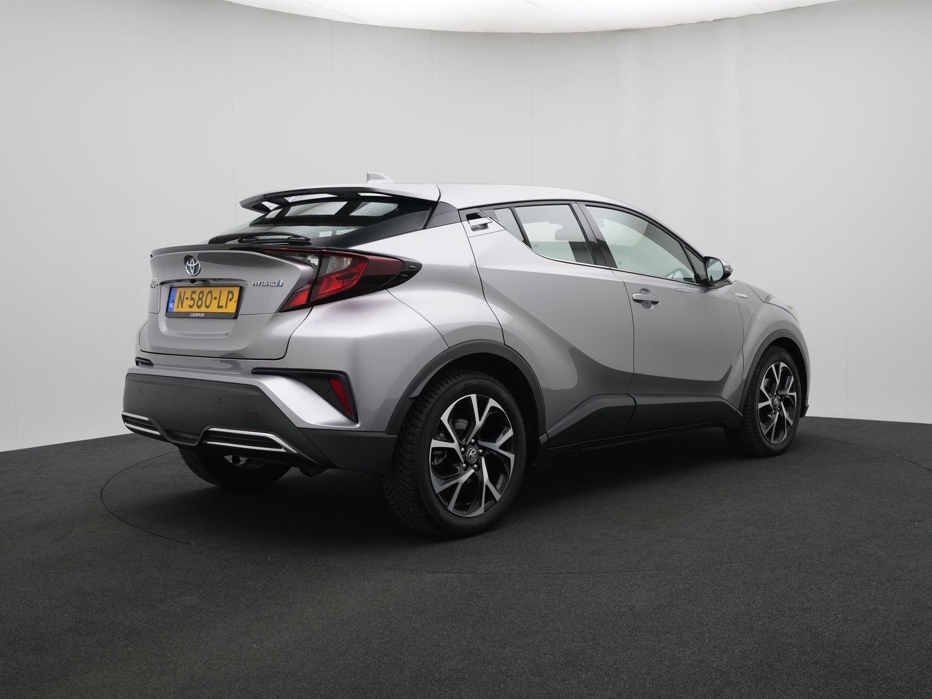 Toyota C-HR 2.0 Hybrid Dynamic (bj 2021, automaat), Auto's, 12 maanden, Stof, 4 cilinders, Origineel Nederlands