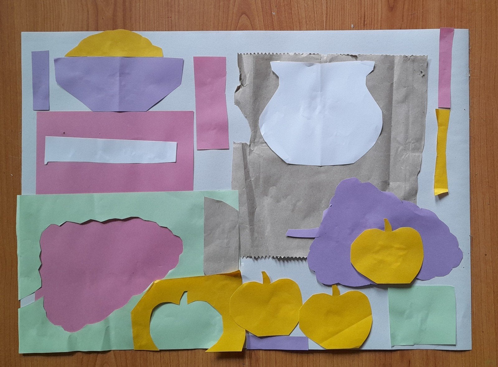 Stilleven collage, Ophalen of Verzenden