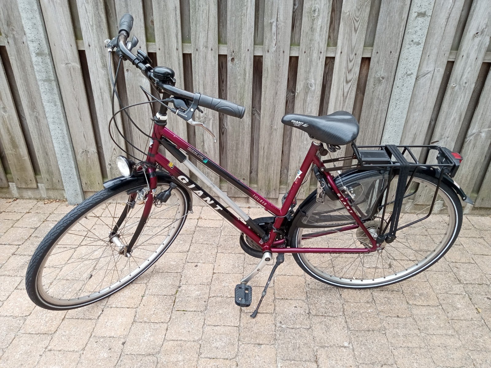 Giant Tourer Damesfiets en Herenfiets set!, Ophalen, 28 inch, Gebruikt, Velgrem