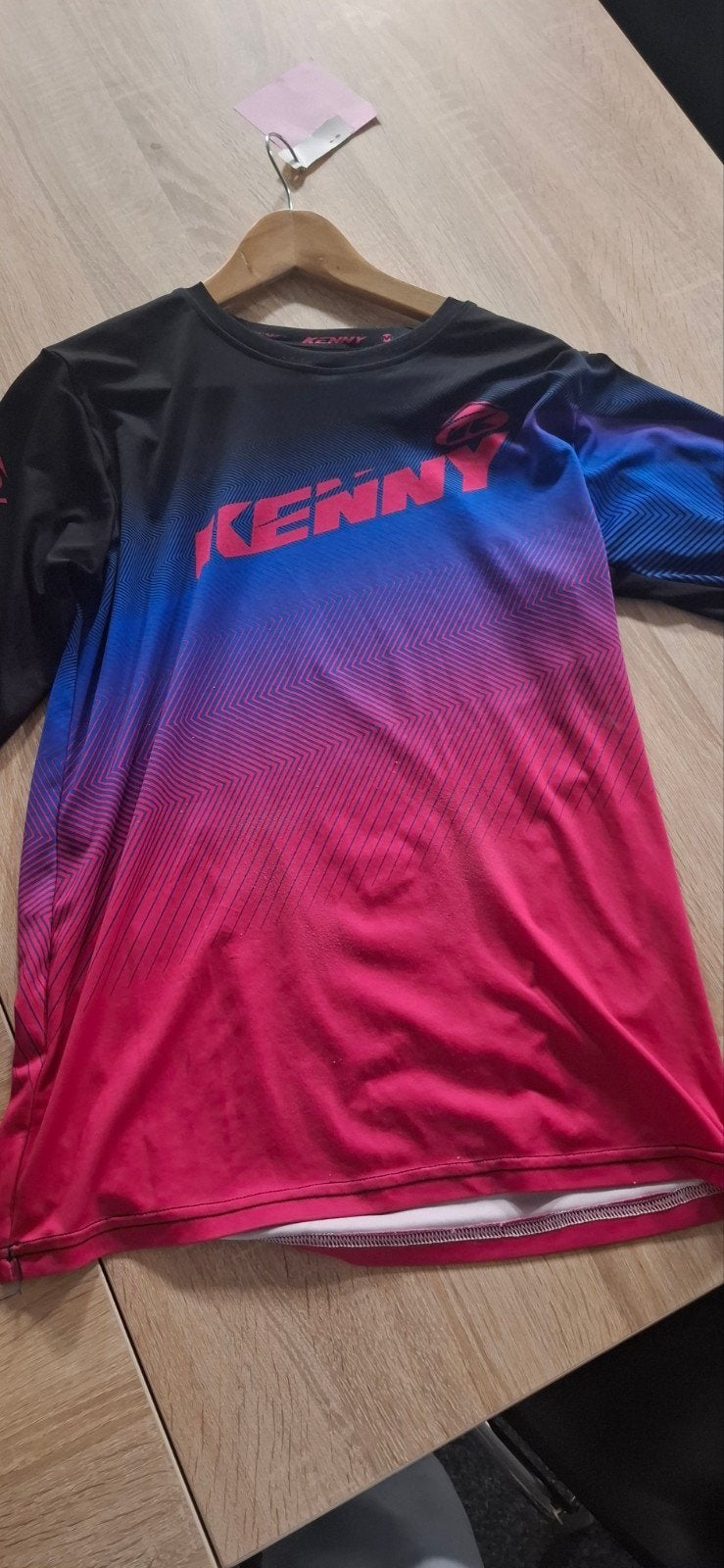 2 Kenny BMX shirts - Zwart/Roze & Blauw/Roze, Ophalen of Verzenden
