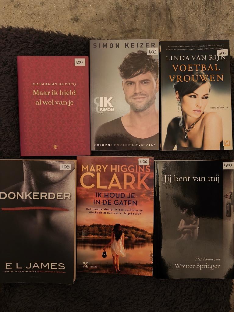 Diverse volwassenboeken, Boeken, Overige Boeken, Gelezen, Ophalen