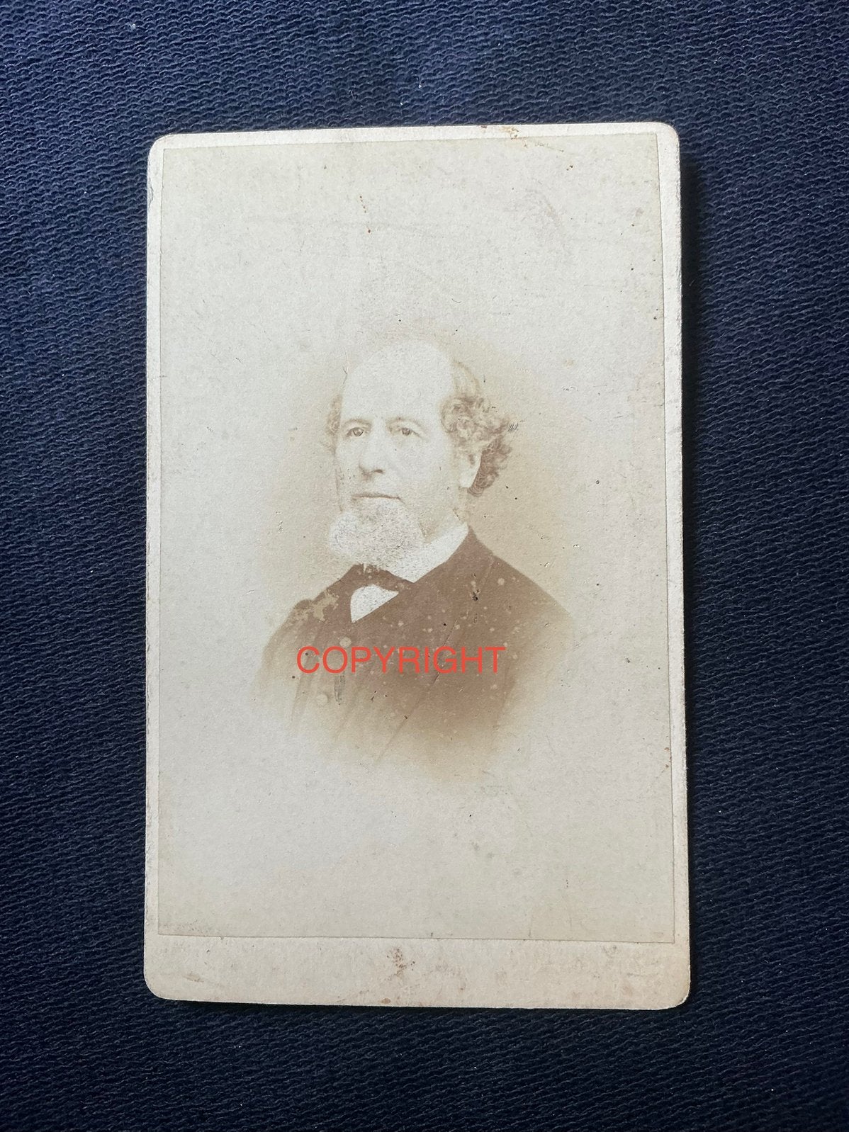 CDV, Man, L. STOLLENWERK, DEN BOSCH, Carte de Visite, Ophalen of Verzenden, Voor 1940, Gebruikt, Foto