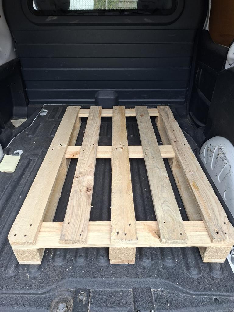 Houten pallets - Ideaal voor transport/palletmeubels, Ophalen, Zo goed als nieuw, 50 mm of meer, Pallet