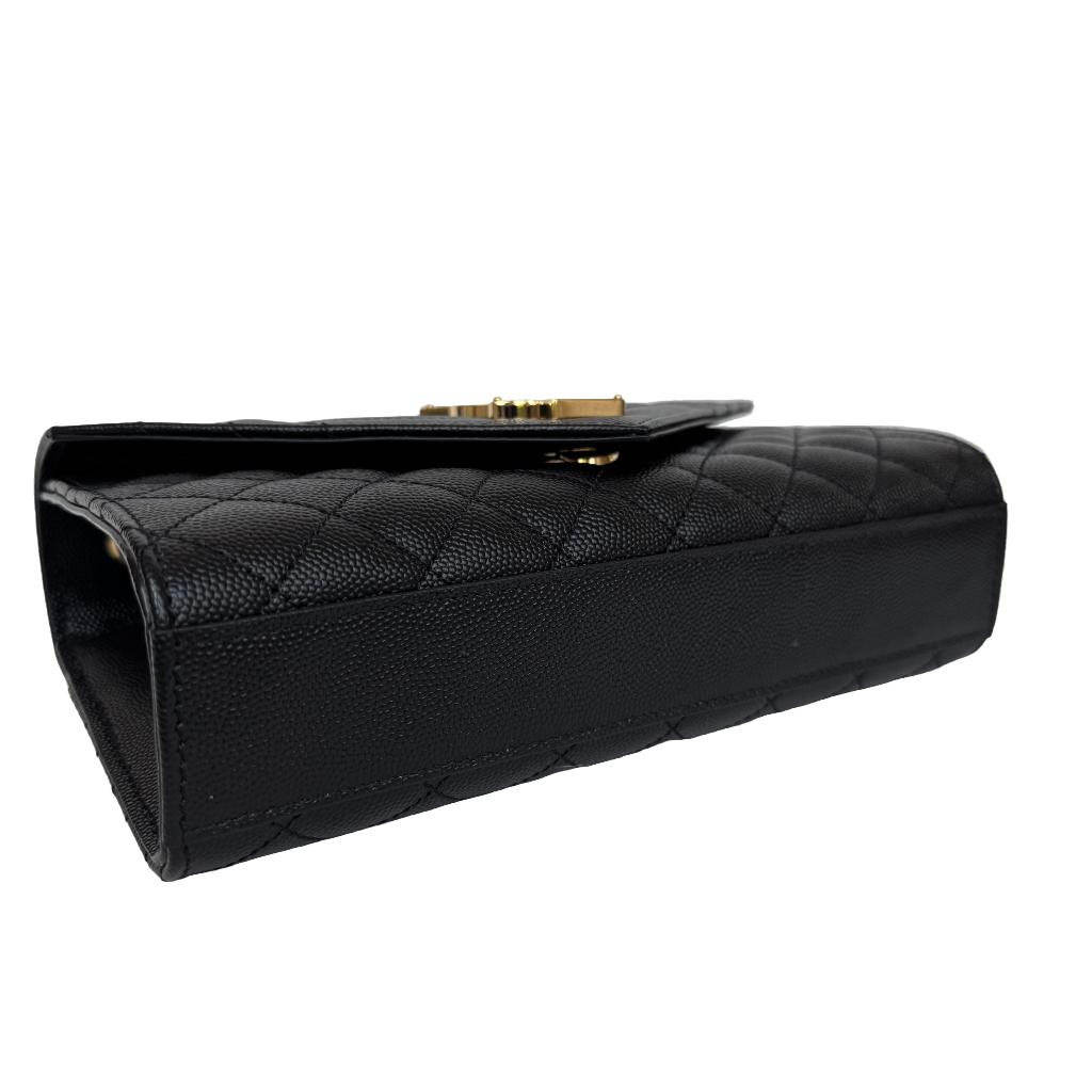 Saint Laurent yves YSL envelope small kalfsleer klein tas image 6