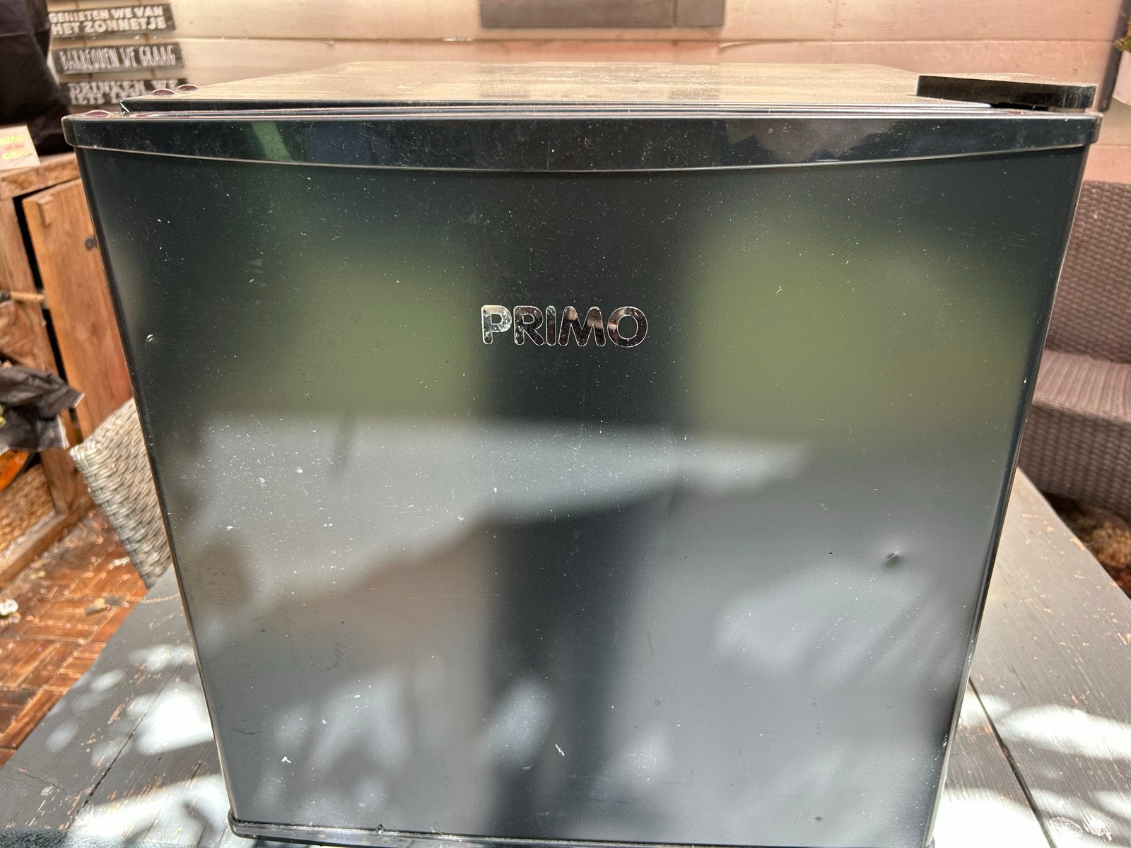 Compacte Primo PR141DV vriezer - 31L inhoud, Ophalen, Gebruikt, Minder dan 75 liter, Met vriesvak