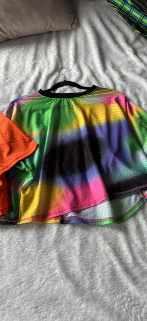 Zumba shirts, Ophalen of Verzenden, Zo goed als nieuw, Maat 38/40 (M), Oranje