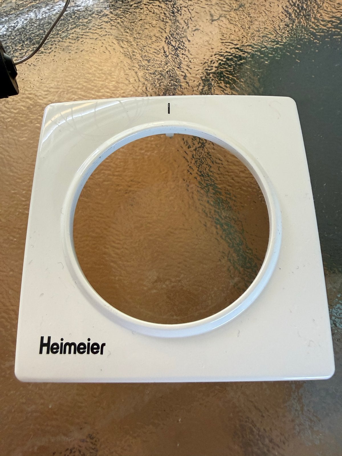 Heimeier Thermostaatkraan met voeler - Nieuwstaat, Doe-het-zelf en Verbouw, Verwarming en Radiatoren, Ophalen of Verzenden, Zo goed als nieuw
