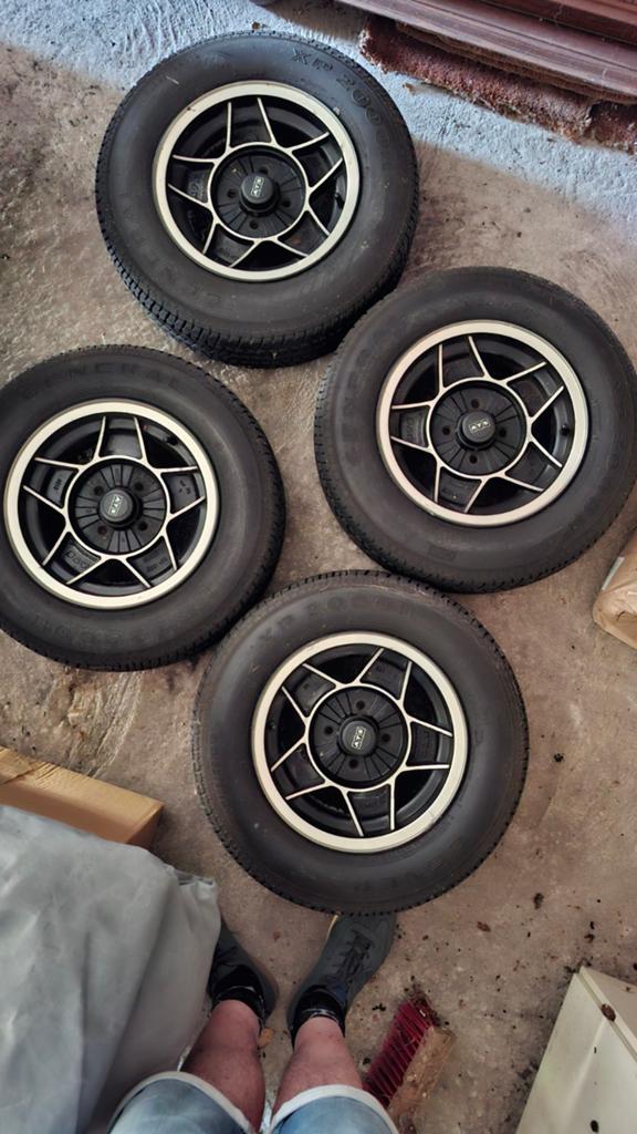 Set van 4 ATS Classic H2 13 inch sportvelgen 4x100 ET13, Ophalen, Zomerbanden, Velg(en)
