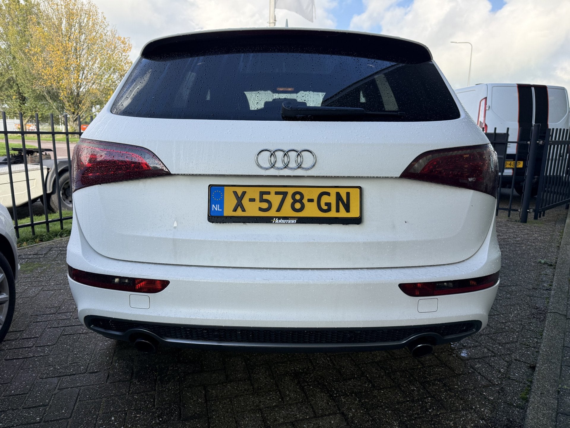 Audi Q5 2.0 TFSI quattro Pro Line * S-line * 20 inch * LED *, Auto's, Gebruikt, Zwart, 4 cilinders, Leder en Stof