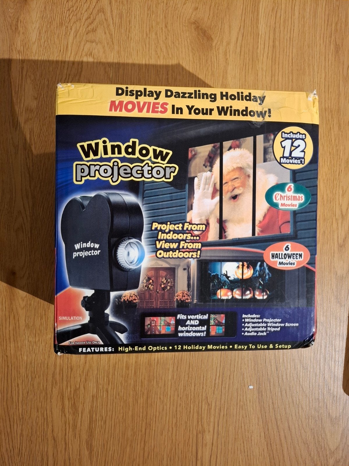 Window Projector voor Halloween en Kerstmis, Ophalen of Verzenden, Zo goed als nieuw, Beamertafel