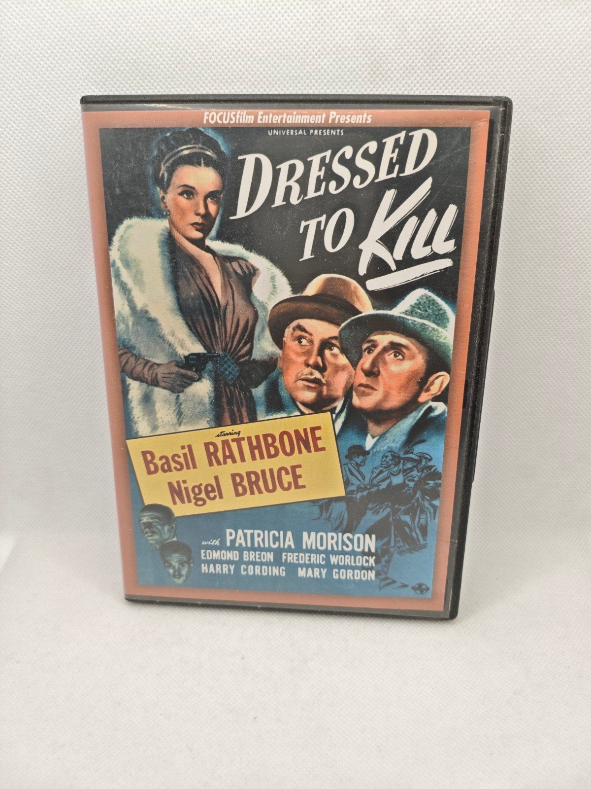 Dressed to kill basil rathbone Nigel Bruce dvd, Ophalen of Verzenden
