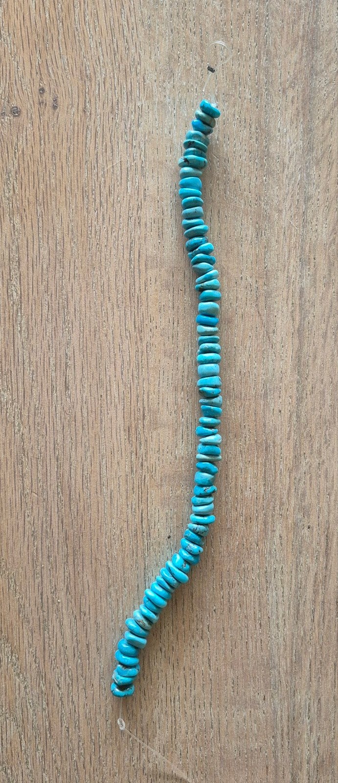 Echte turkoois kralen (donuts) gekocht  bij Hopi Navajo, Verzenden, Nieuw, Kraal