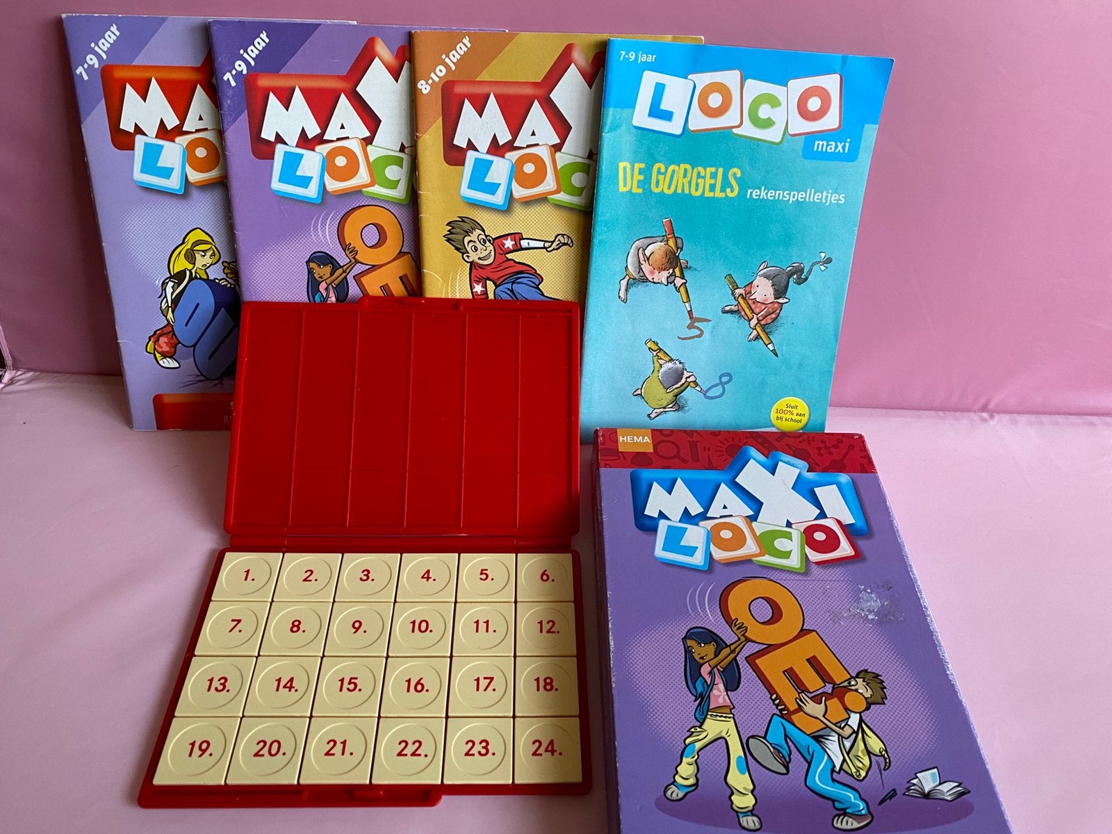 Loco Maxi met 4 boekjes, Ophalen of Verzenden, Gebruikt