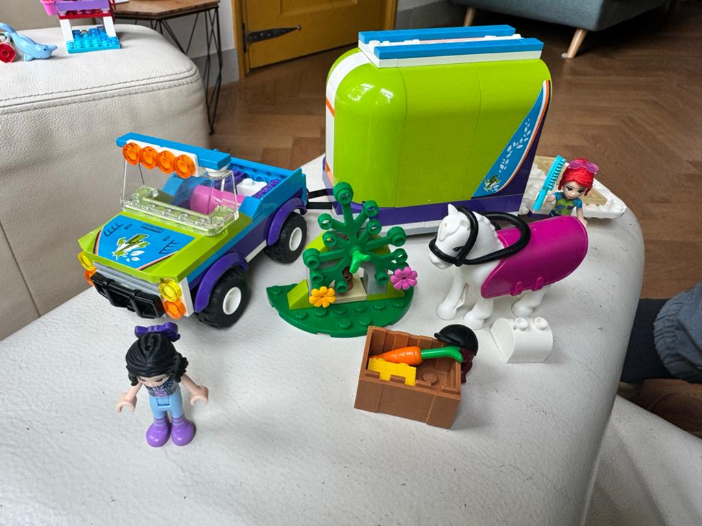 Lego Friends 41371 Mia's Paardentrailer, Gebruikt, Lego, Friends, Ophalen of Verzenden