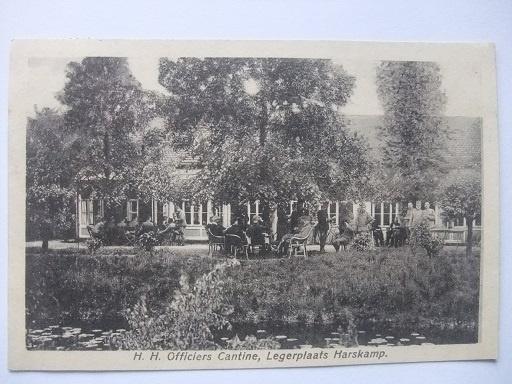 P252 Legerplaats Harskamp - Officierscantine - 1923, Verzenden, 1920 tot 1940, Gelopen, Gelderland