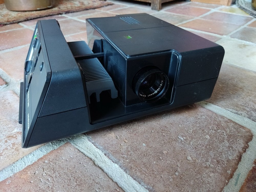 Diaprojector  Rollei P360 met Heidosmat 2,4 / 90 MC, Ophalen of Verzenden, Gebruikt