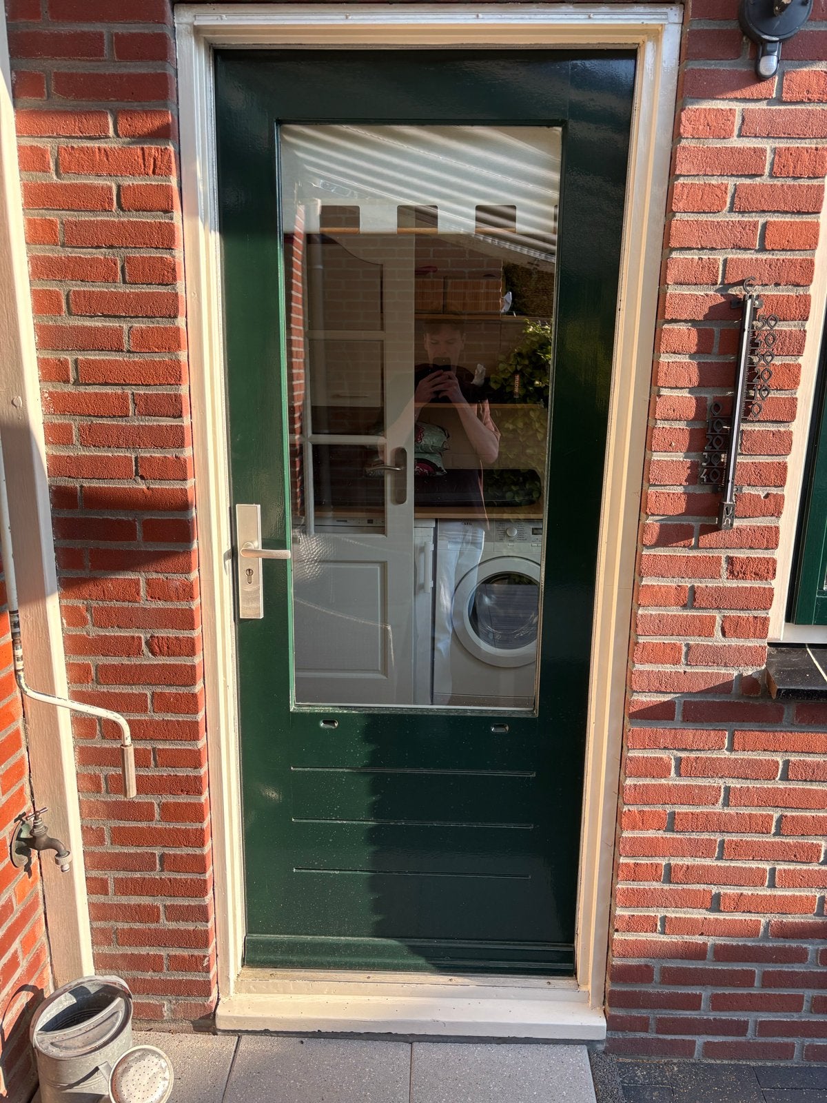 Deur Van Bruchem 82 x 201 cm, Doe-het-zelf en Verbouw, Ophalen, Gebruikt, 80 tot 100 cm, Buitendeur