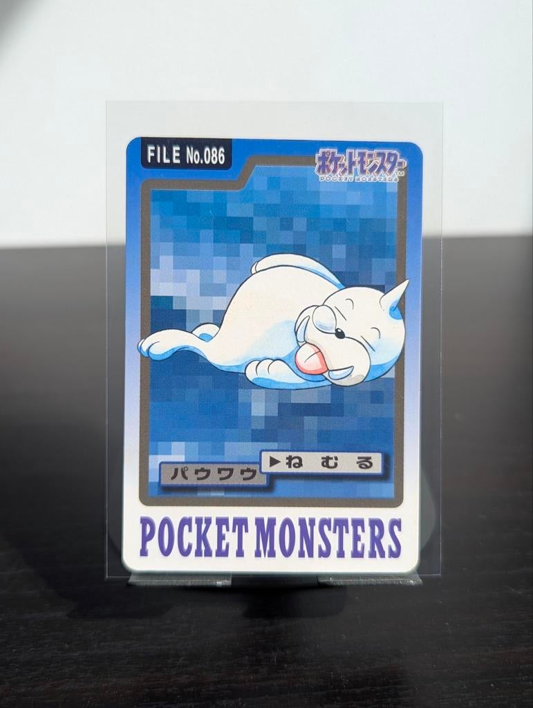 Seel #86 Pokemon Japanese 1997 Carddass, Hobby en Vrije tijd, Verzamelkaartspellen | Pokémon, Ophalen of Verzenden, Zo goed als nieuw