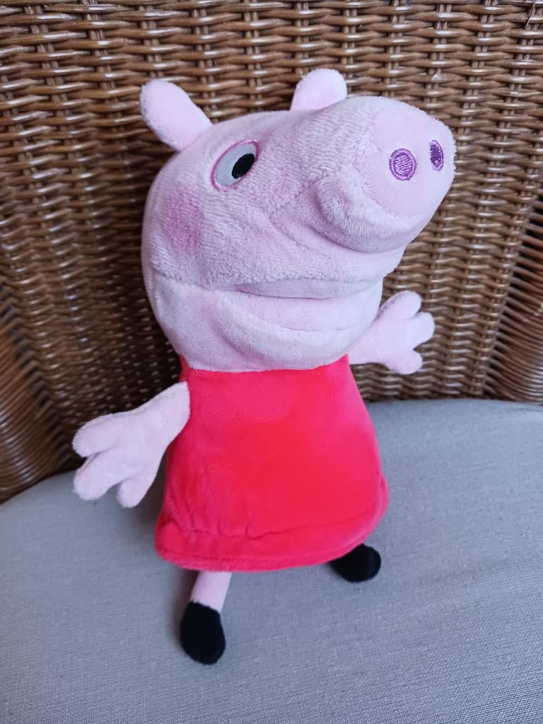 Handpop Peppa Pig, Ophalen of Verzenden, Zo goed als nieuw, Overige typen