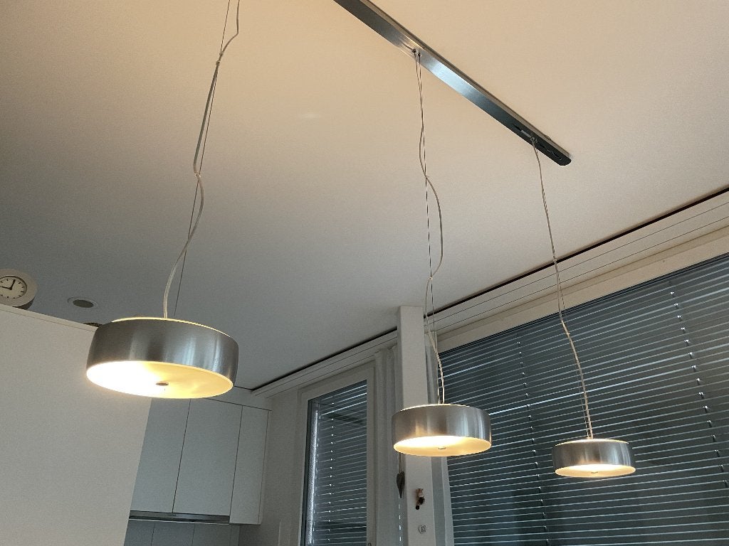 Hanglamp eettafel, Ophalen, Gebruikt, Glas, 75 cm of meer