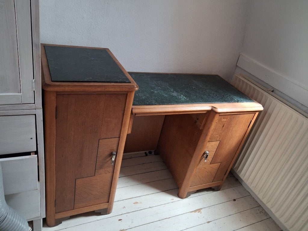 art deco bureau, Ophalen