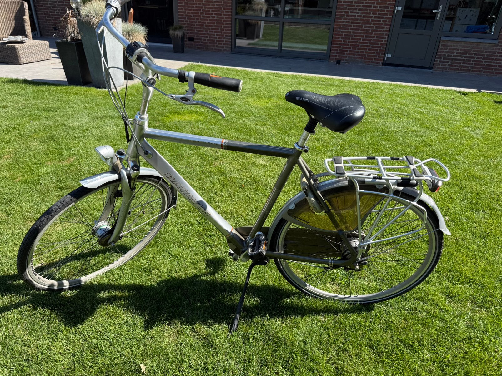 Nette Batavus Staccato de Luxe herenfiets, Fietsen en Brommers, Ophalen, Minder dan 10 versnellingen, Gebruikt, Batavus