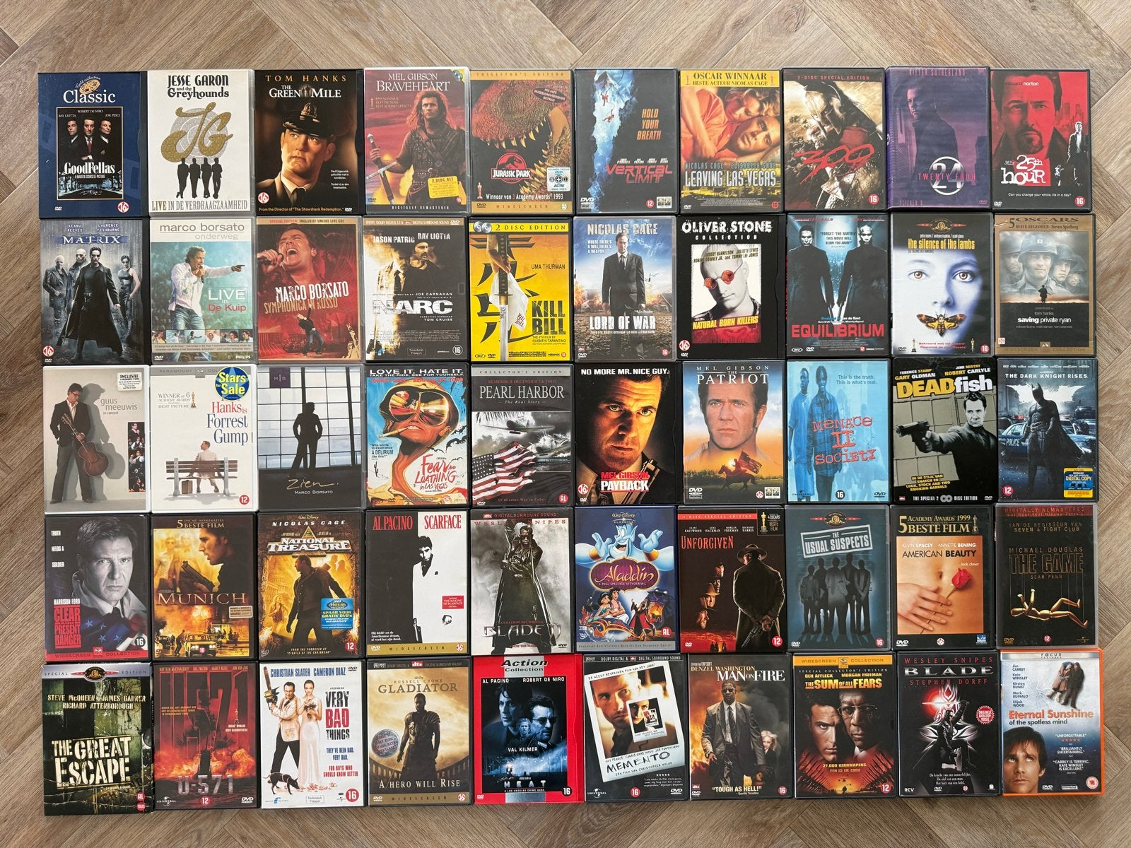 Grote collectie DVD films - 100 klassiekers, Nederlands, Ophalen of Verzenden, Vanaf 12 jaar, Inclusief doosje