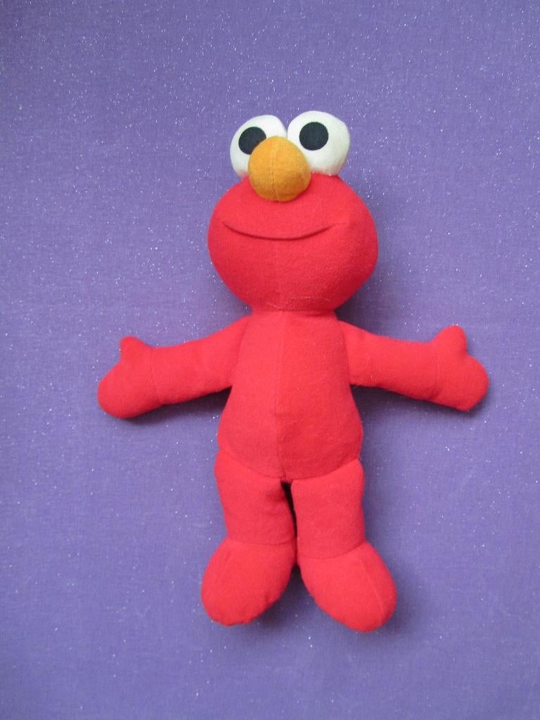 SESAMSTRAAT JIM HENSON PRODUCTION Knuffel ELMO 1996. 25 CM, Kinderen en Baby's, Speelgoed | Knuffels en Pluche, Overige typen