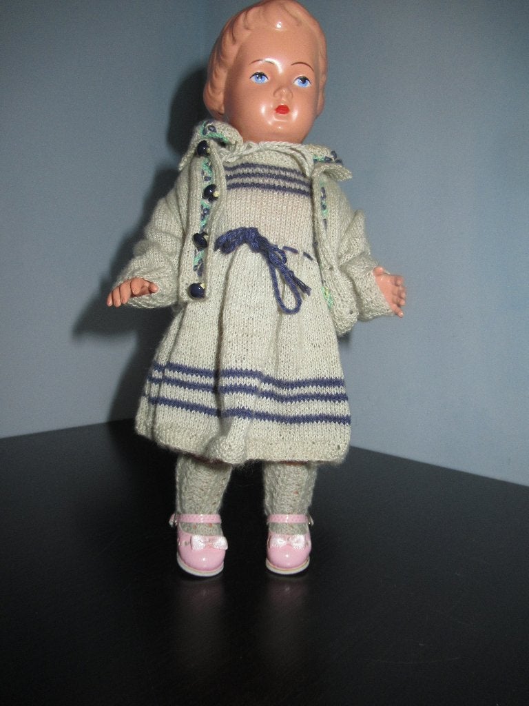 OUD SCHILDPAD POPJE CA.25 CM VERZENDEN MOGELIJK, Antiek en Kunst, Antiek | Speelgoed, Ophalen