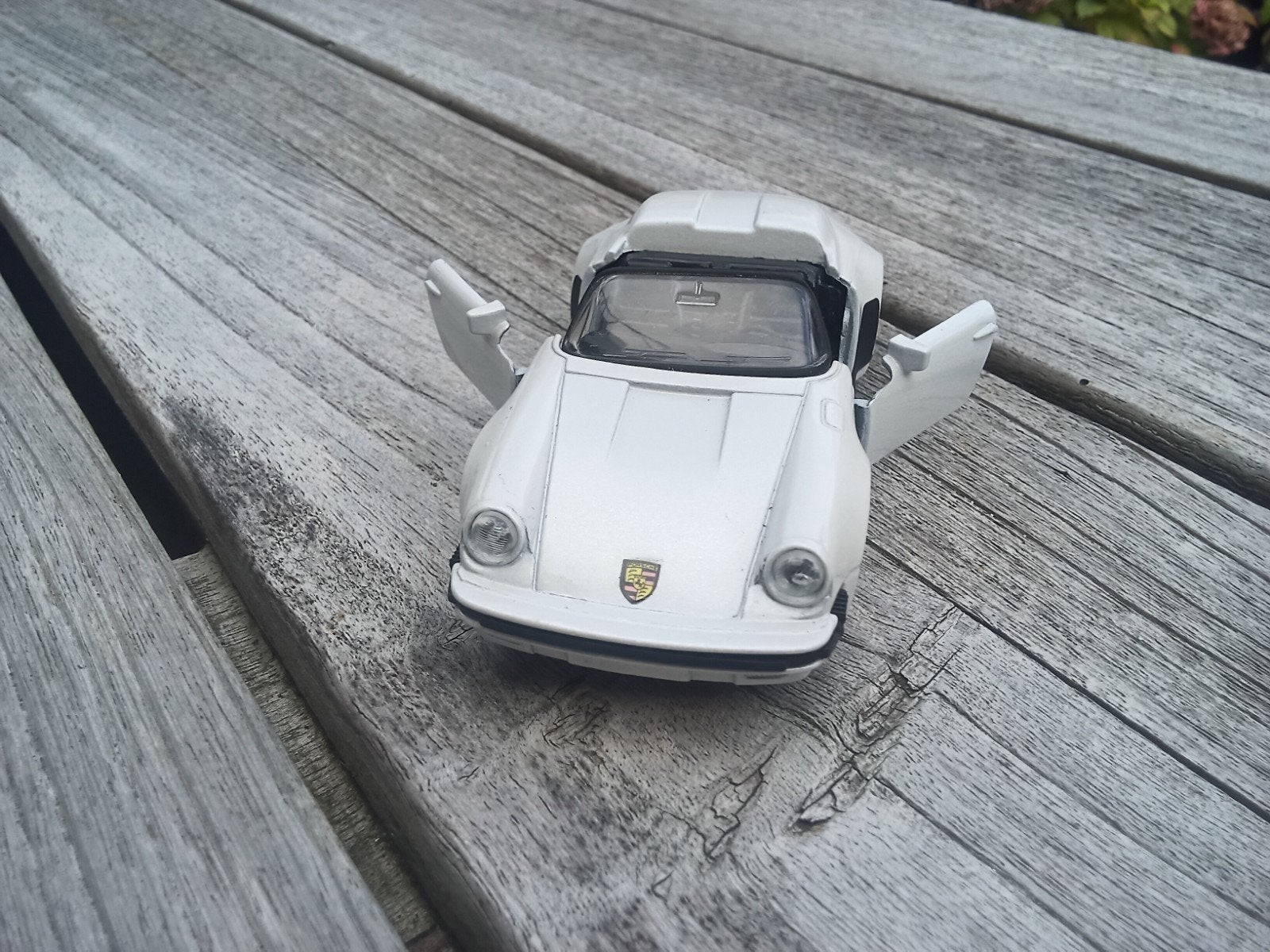 Porsche 911 Speedster modelauto - Maisto Shell, Ophalen of Verzenden, Gebruikt