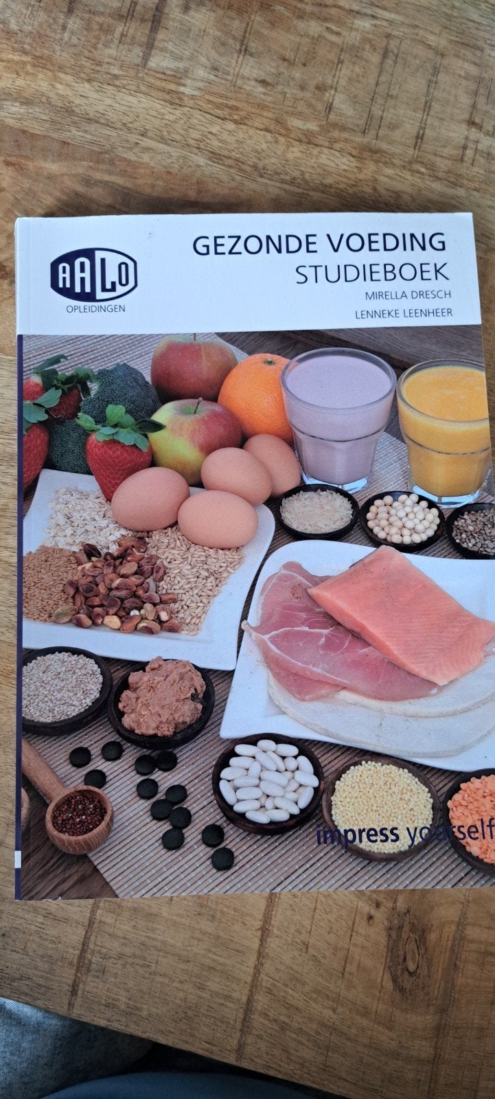 Gezonde Voeding Studieboek AALO Opleidingen, Ophalen of Verzenden, Zo goed als nieuw, MBO, Mirella Dresch, Lenneke Leenheer