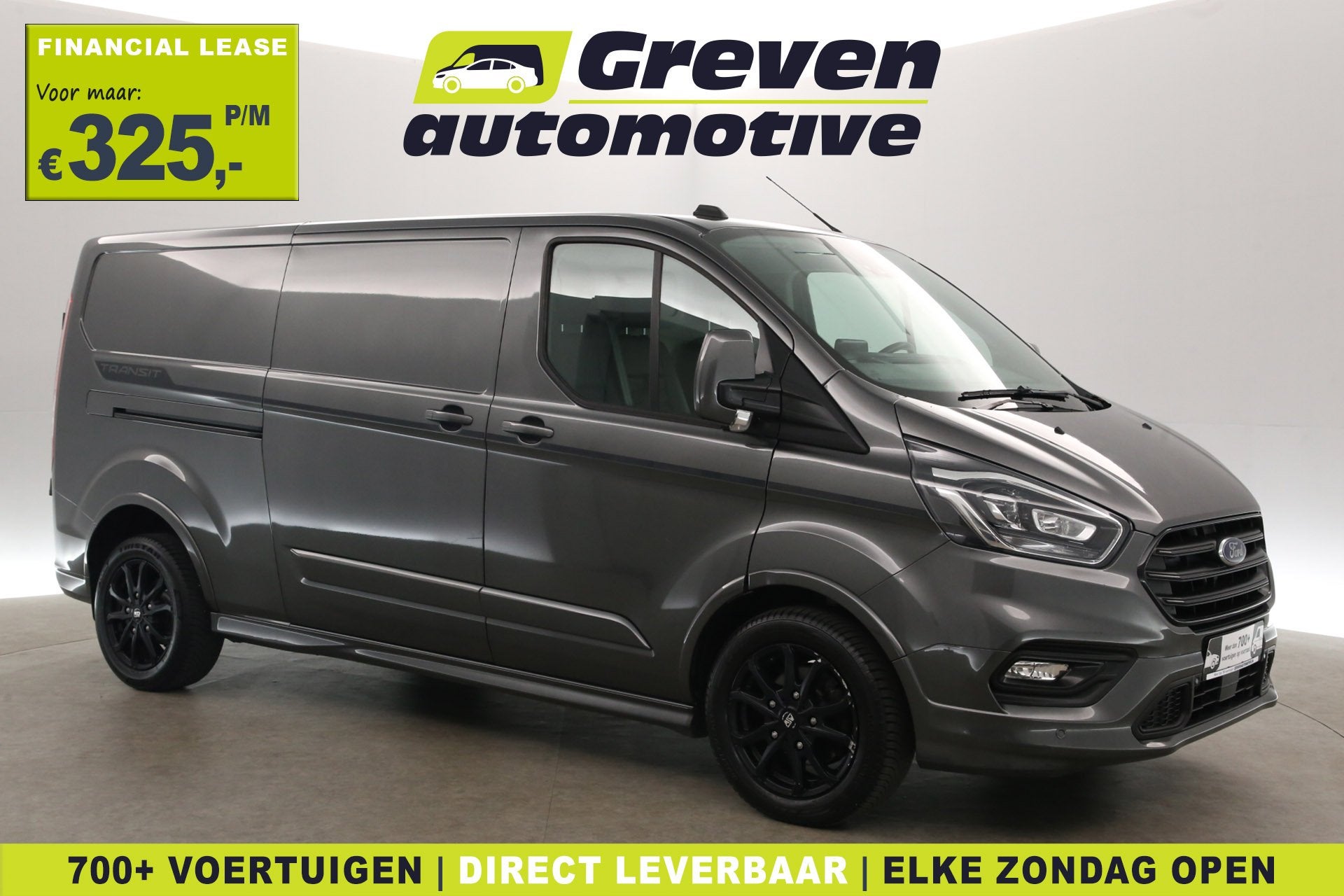 Ford Transit Custom 2.0 TDCI Sport 185PK L2H1 | Automaat | A, Auto's, Automaat, 1850 kg, Origineel Nederlands, Bedrijf