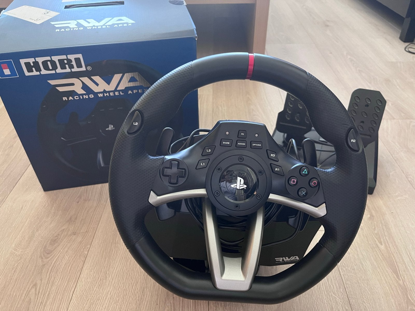 Hori RWA Racing Wheel Apex voor PS4/PS3/PC, Racestuur, Verzenden, Force feedback, Zo goed als nieuw