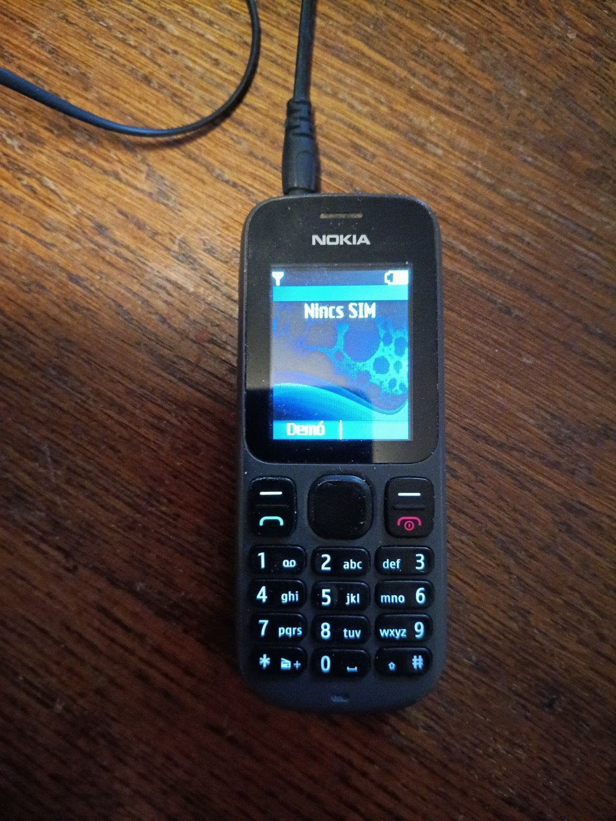 Nokia 100 - Yettel HU Simlock Met lader, Telecommunicatie, Geen camera, Zwart, Fysiek toetsenbord, Ophalen of Verzenden