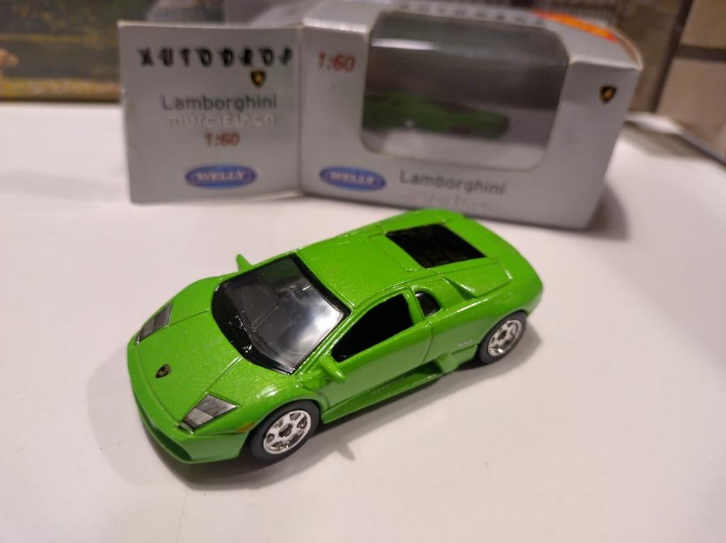 Lamborghini Murcielago Schaalmodel 1:60 Welly, Hobby en Vrije tijd, Modelauto's | 1:87, Ophalen of Verzenden, Zo goed als nieuw