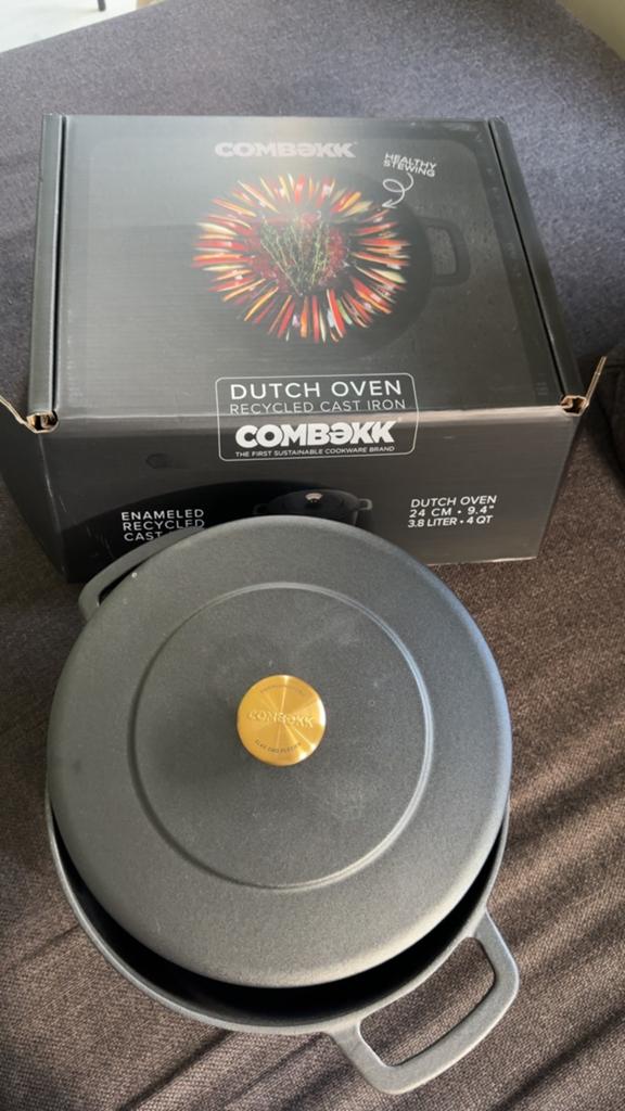 Combekk dutch kookpan, Ophalen of Verzenden, Zo goed als nieuw, Rvs, Kookpan of Snelkookpan